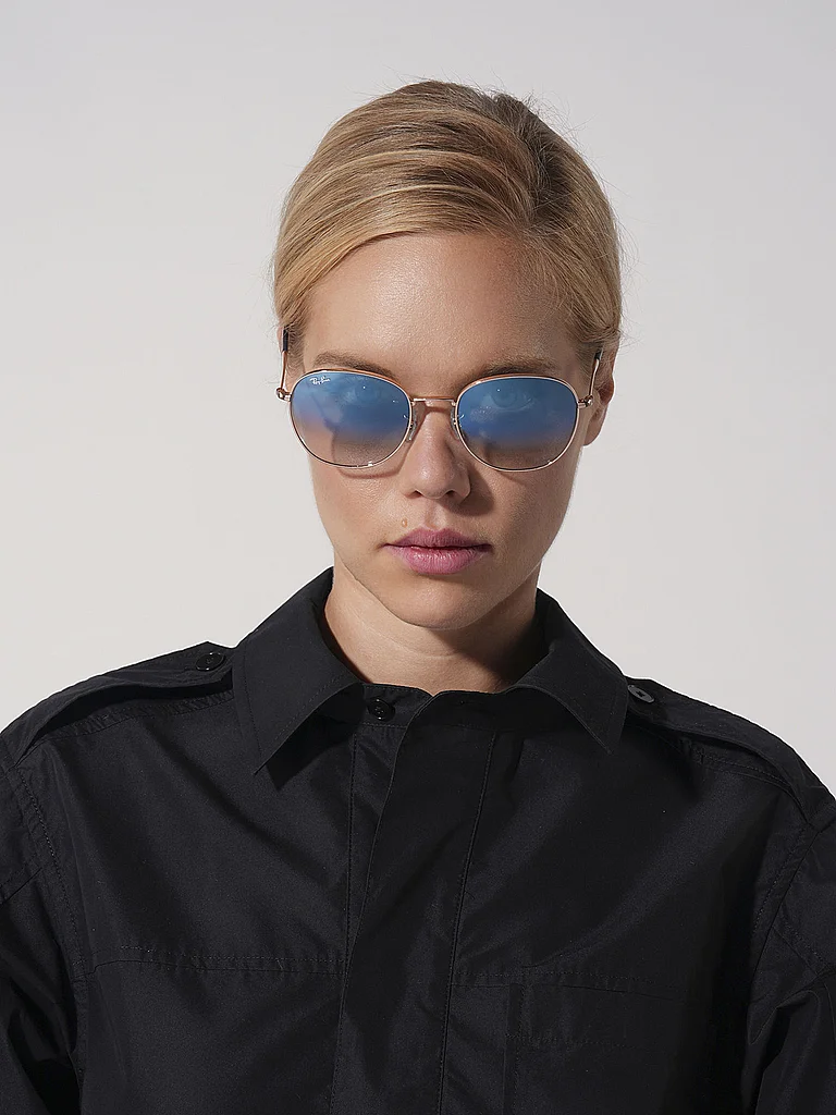 RAY BAN Sonnenbrille 0RB3809/55 gold baby 4